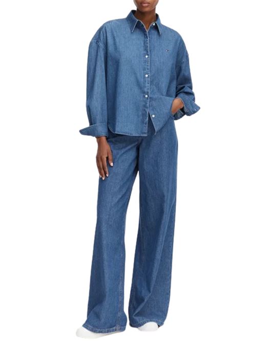 Camcia in denim relaxed fit Tommy Hilfiger | WW0WW505280YE